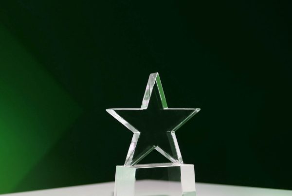Nagrada - koncept slika sa zvijezdom