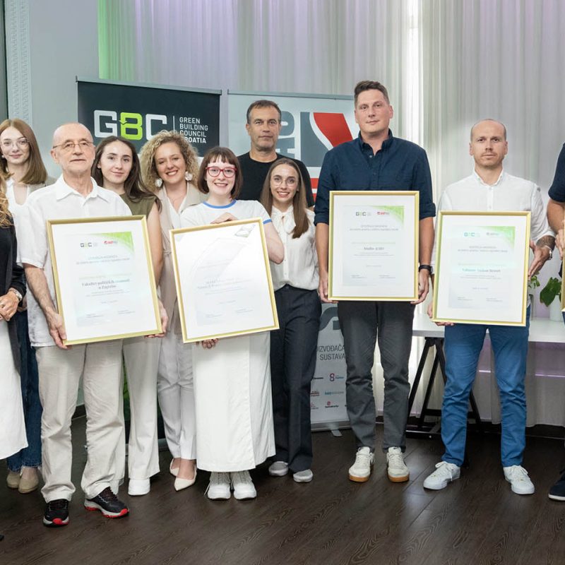 Dobitnici nagrada - Zelena Gradnja 2025