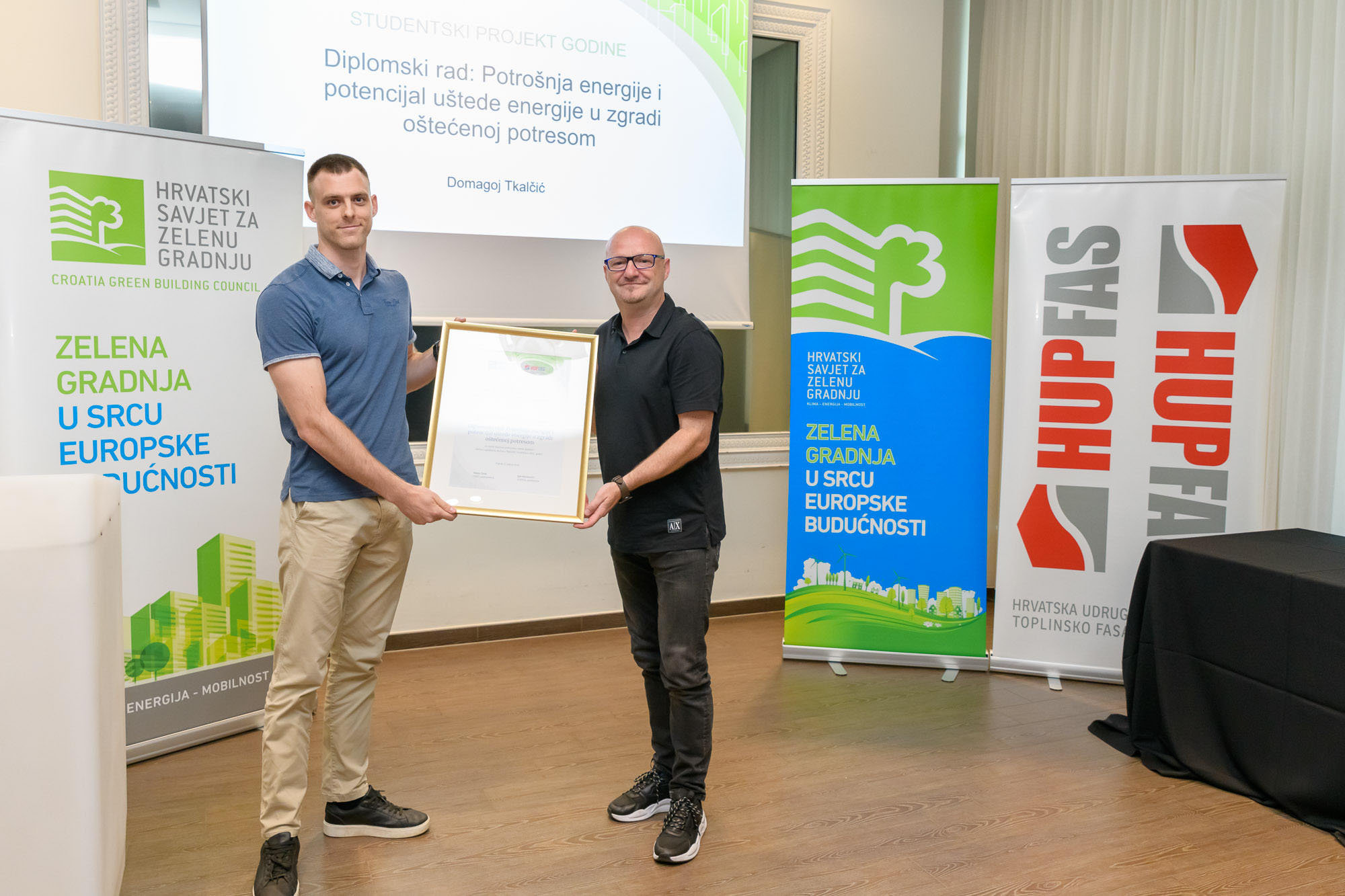 Studentski projekt godine - Potrošnja energije i potencijal uštede energije u zgradi oštećenoj potresom